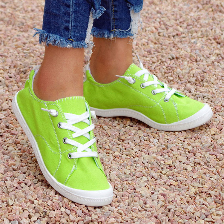 Canvas Shoes Casual Plus Size