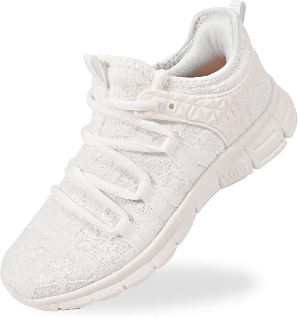 Womens Fashion Walking Running Shoes Ultra Lightweight Breathable Mesh Tennis Shoes Non Slip Athletic Workout Gym Sneakers
