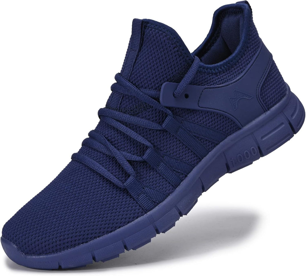 Womens Fashion Walking Running Shoes Ultra Lightweight Breathable Mesh Tennis Shoes Non Slip Athletic Workout Gym Sneakers