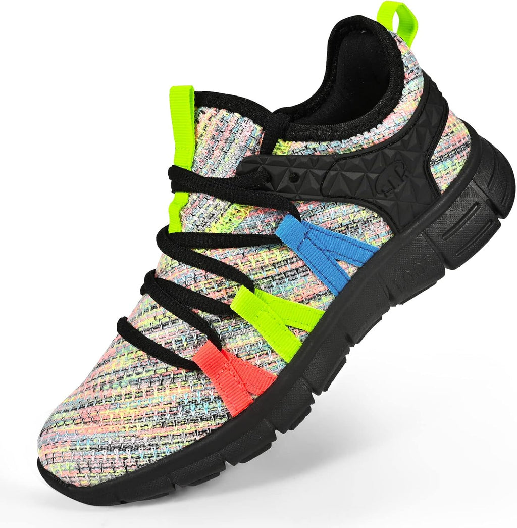 Womens Fashion Walking Running Shoes Ultra Lightweight Breathable Mesh Tennis Shoes Non Slip Athletic Workout Gym Sneakers