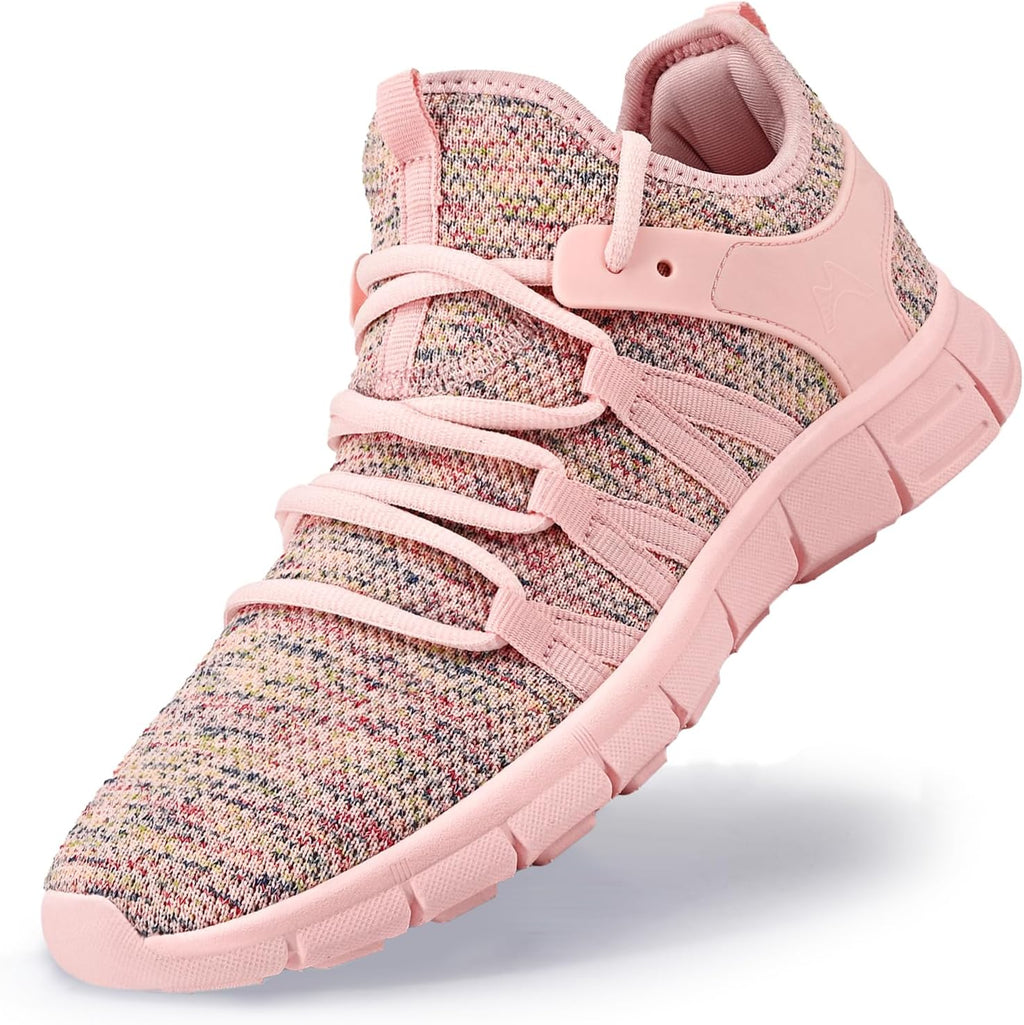 Womens Fashion Walking Running Shoes Ultra Lightweight Breathable Mesh Tennis Shoes Non Slip Athletic Workout Gym Sneakers