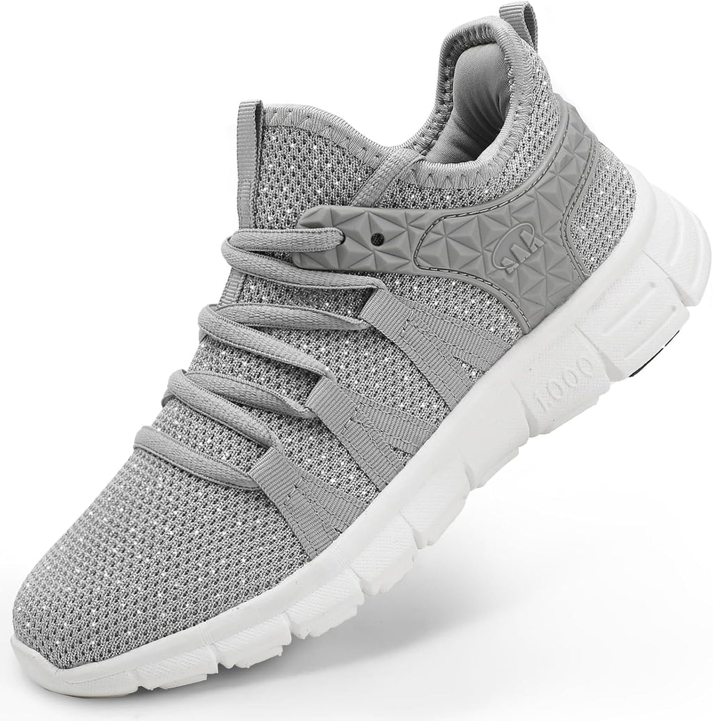 Womens Fashion Walking Running Shoes Ultra Lightweight Breathable Mesh Tennis Shoes Non Slip Athletic Workout Gym Sneakers