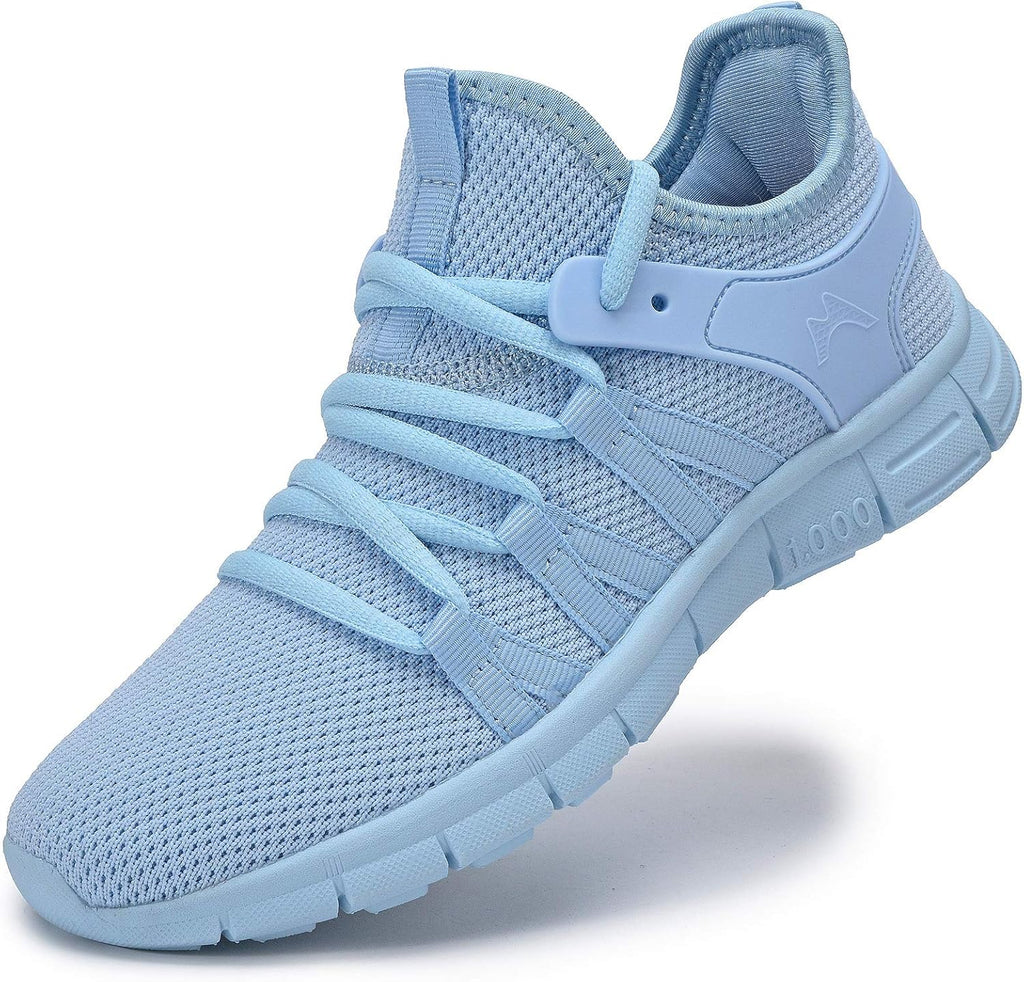 Womens Fashion Walking Running Shoes Ultra Lightweight Breathable Mesh Tennis Shoes Non Slip Athletic Workout Gym Sneakers