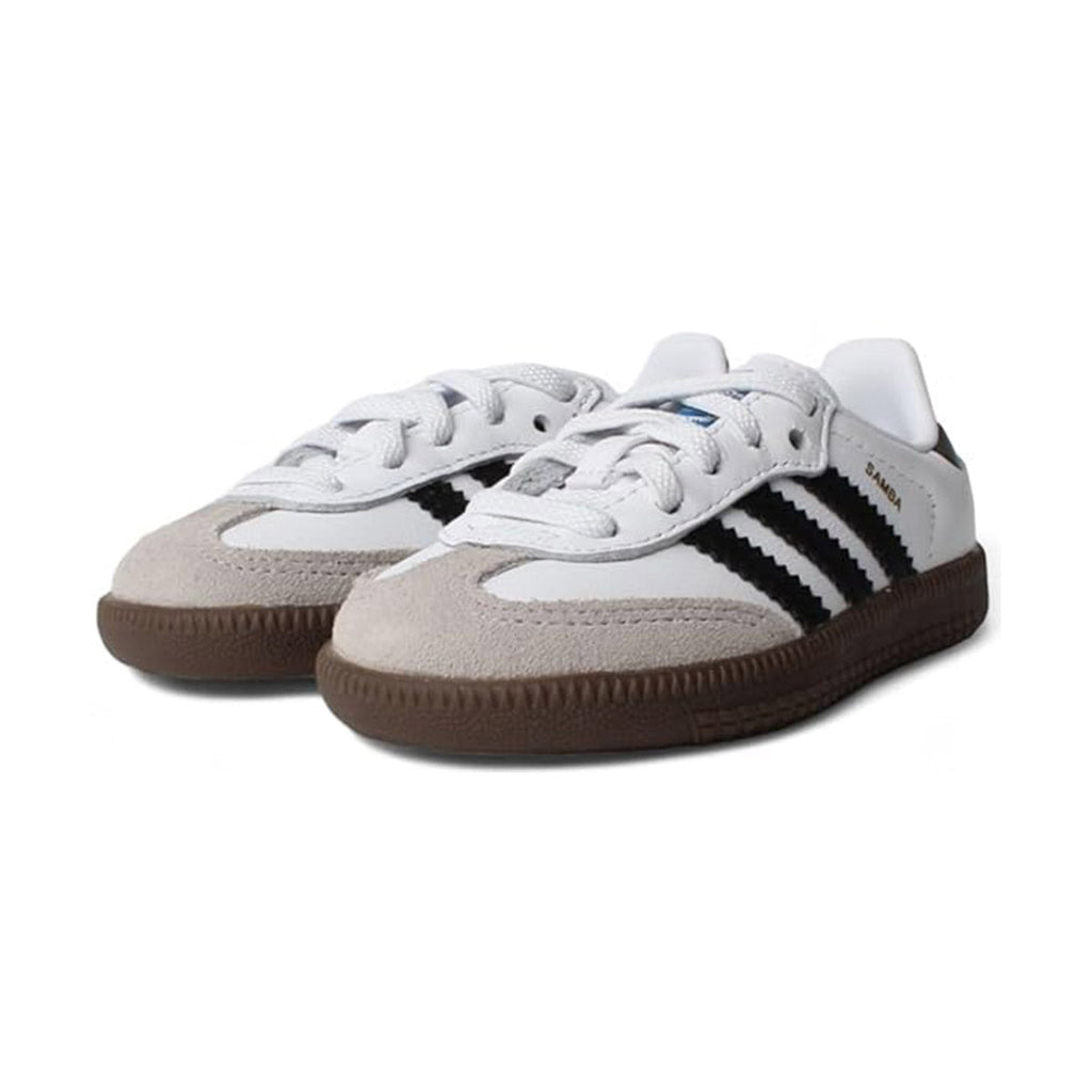 Adidas Samba OG 'Cloud White Core Black Gum' Toddler Shoes