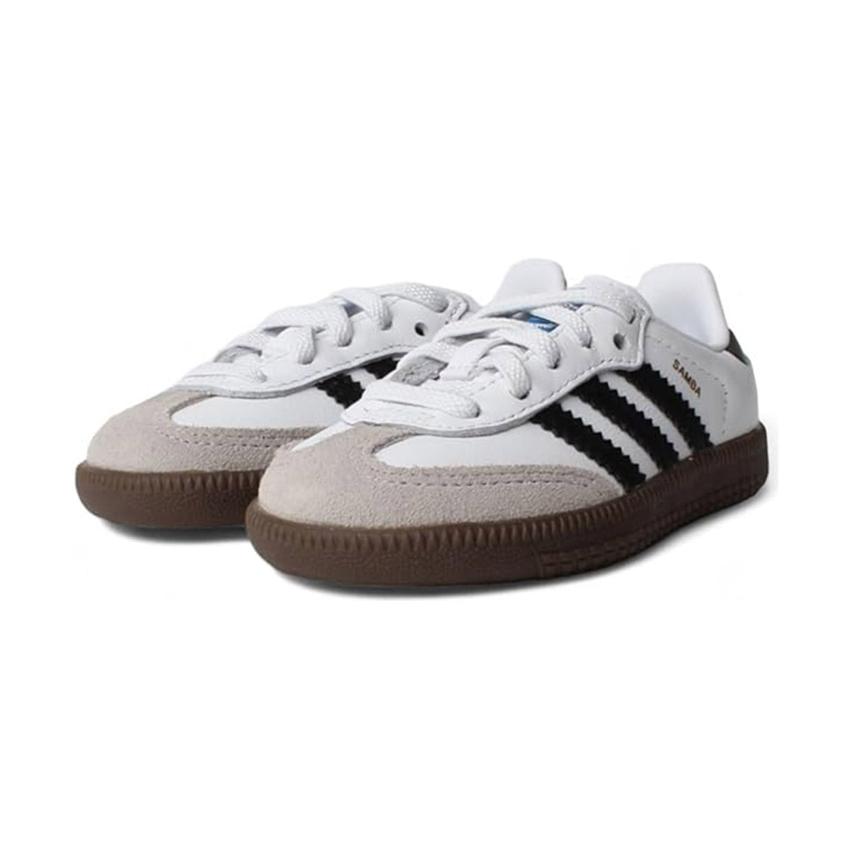 Adidas Samba OG 'Cloud White Core Black Gum' Toddler Shoes